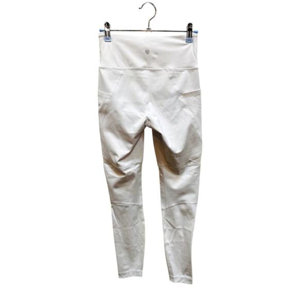 Athleta white Mesh Leggings with pockets - Picture 3 of 3